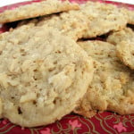 Crispy Coconut-Oatmeal Cookies