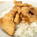 Chicken Sauté with Caramelized Ginger Sauce