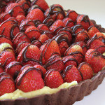 Chocolate Strawberry Tart