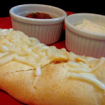 Chicken and Cheese Crescent Chimichangas