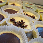 Mini Mint Cheesecakes