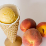 Cookbook of the Month Recipe – Peach Frozen Yogurt