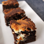 Coconut Swirl Brownies
