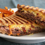 Roast Beef and Slaw Panini