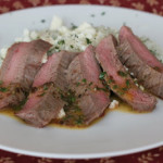 Chipotle-Herb Flank Steak with Cilantro Rice