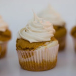 Cheesecake-Filled Pumpkin Cupcakes