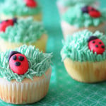 Cookbook of the Month Recipe – Ladybug Cupcakes