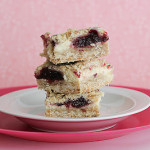 Oatmeal-Cheesecake-Cranberry Bars