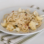 Pasta with Bacon and Cauliflower