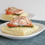 Salmon with Puff Pastry and Pesto