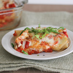 Spinach Mushroom Cannelloni