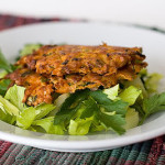 Saturdays with Rachael Ray – Sweet Potato and Ham Fritters