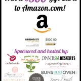 $500 Amazon.com Gift Card Giveaway
