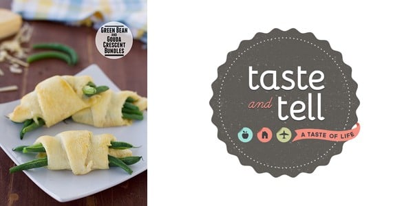 Green Bean and Gouda Crescent Bundles by Taste and Tell