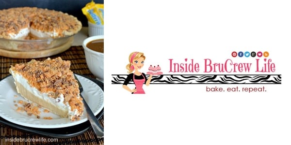 Peanut Butter Butterfinger Pie by Inside BruCrew Life