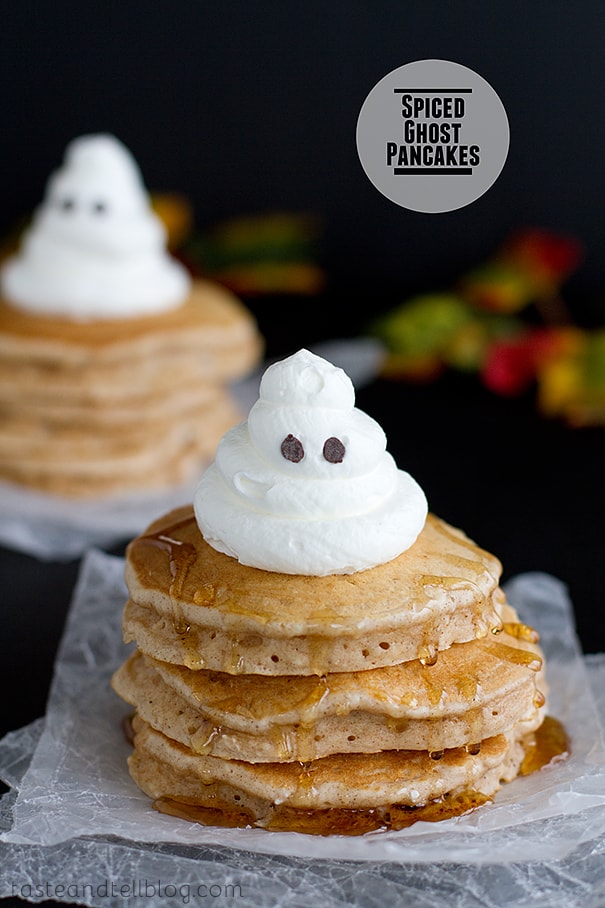 Spiced Ghost Pancakes from Taste and Tell Spiced Ghost Pancakes from Taste and Tell