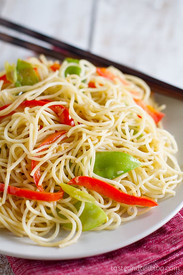 Easy Lo Mein Recipe Taste and Tell