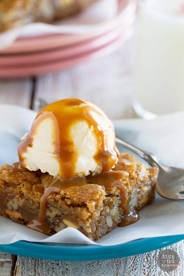 The Best Blondie Recipe - Taste and Tell