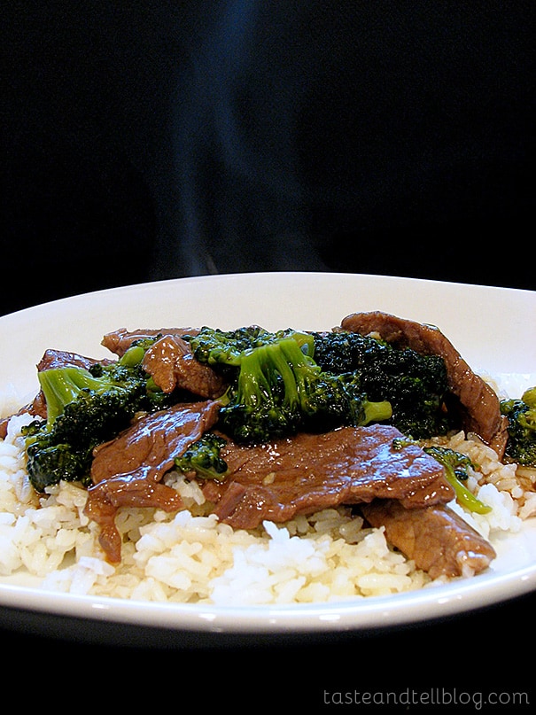 Beef and Broccoli Taste and Tell