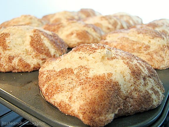 Snickerdoodle Muffins | www.tasteandtellblog.com