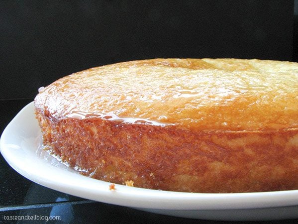 French Style Yogurt Cake with Lemon
