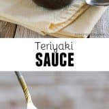 recipe for homemade teriyaki sauce