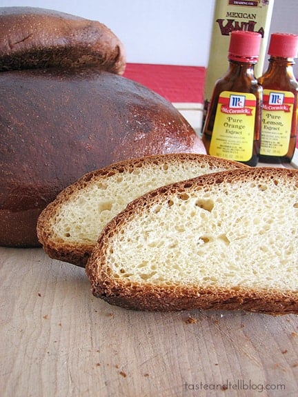 Cookbook of the Month Recipe - Portuguese Sweet Bread - Taste and Tell