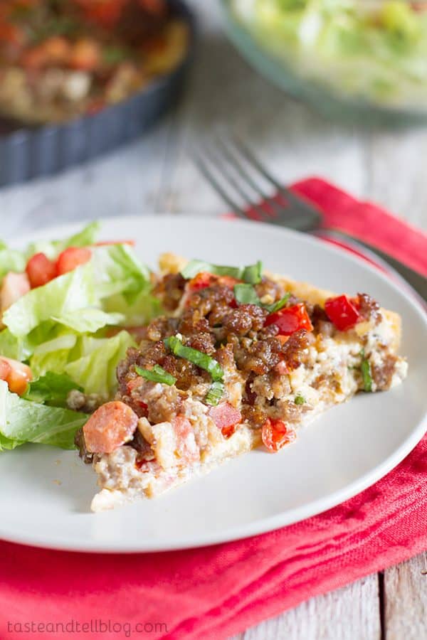 Savory Italian Tart Taste and Tell