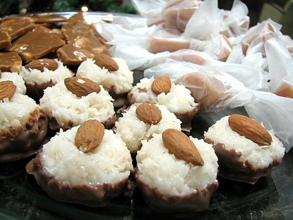 Chewy Coconut Centers | www.tasteandtellblog.com