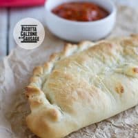 Ricotta Calzones with Sausage on Taste and Tell