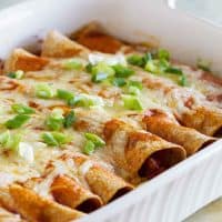 pan of Easy Enchiladas