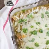 Garlicky Bean and Chicken Enchiladas on Taste and Tell