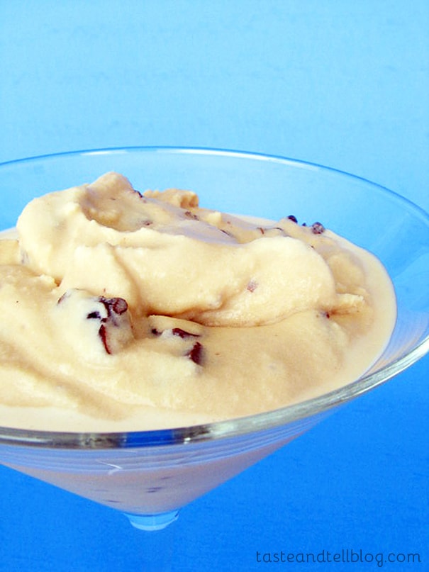 Cookbook of the Month Recipe Caramel Chocolate Nut Ice Cream Taste