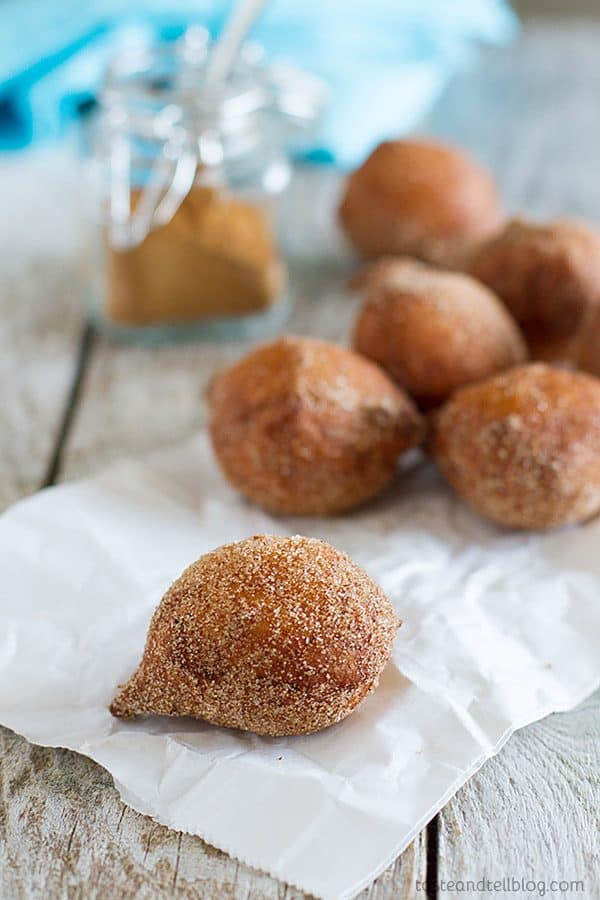 donuts made with ricotta