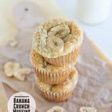 Banana Crunch Muffins | www.tasteandtellblog.com