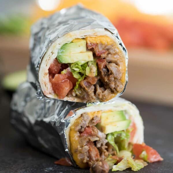 How to make Bean, Sausage and Beef Burrito Recipe