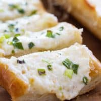 Slices of Cheesy Garlic Bread