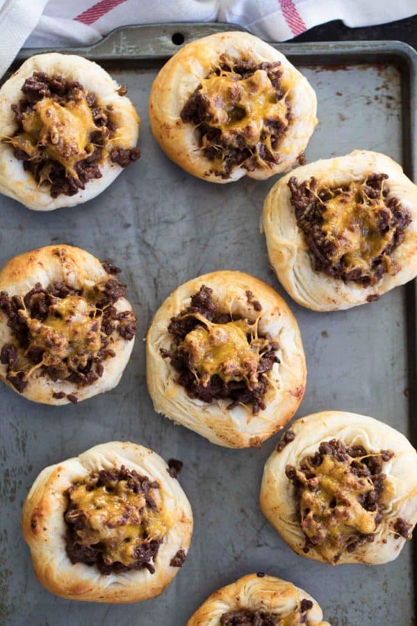 Easy BBQ Beef Biscuit Cups Ground Beef Recipes Taste and Tell