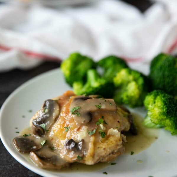 Chicken Supreme with mushroom sauce