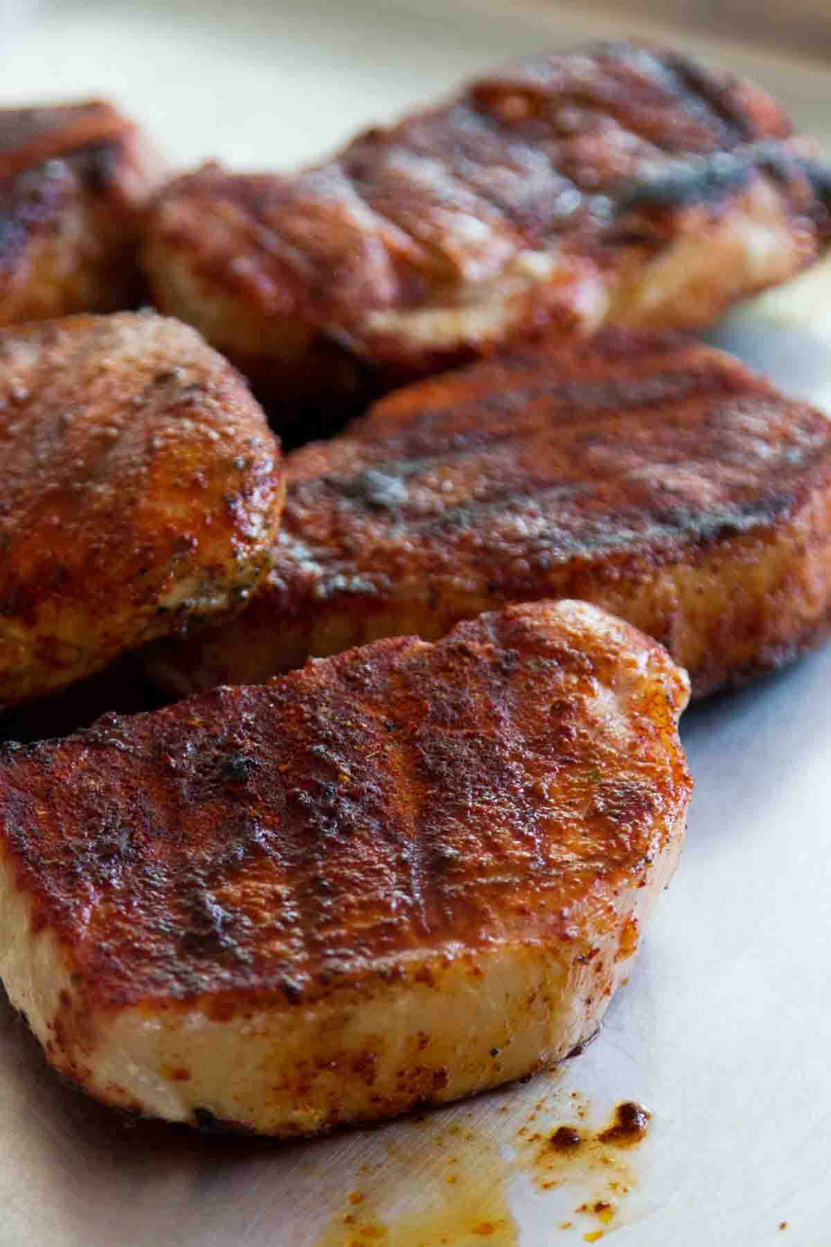 Spice-Rubbed Pork Chops