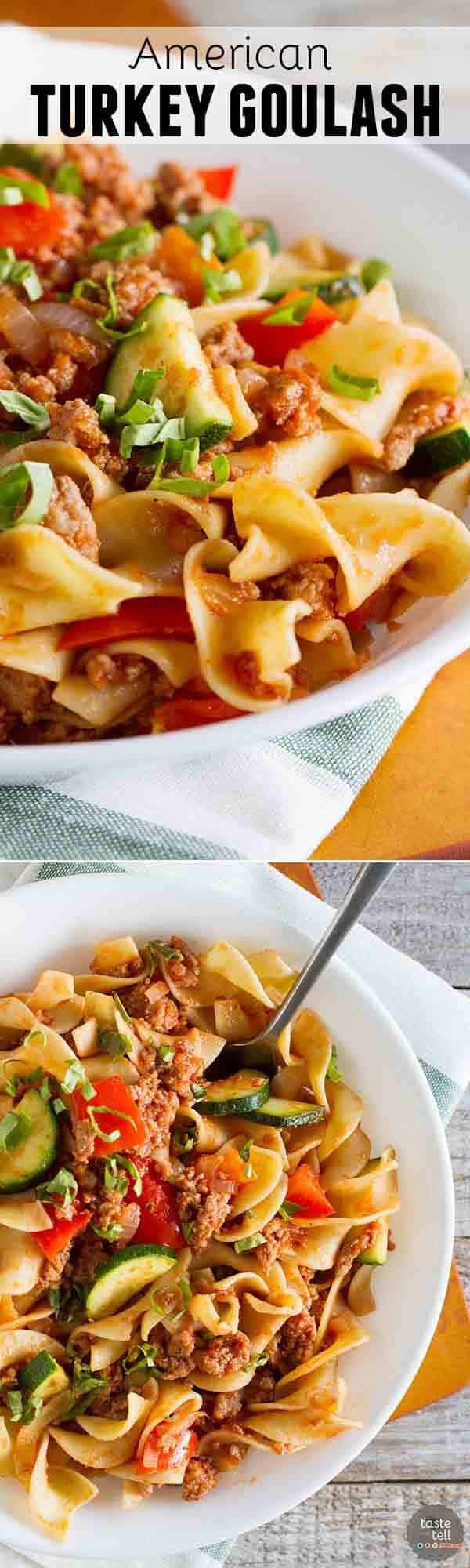 American Turkey Goulash Recipe Taste and Tell