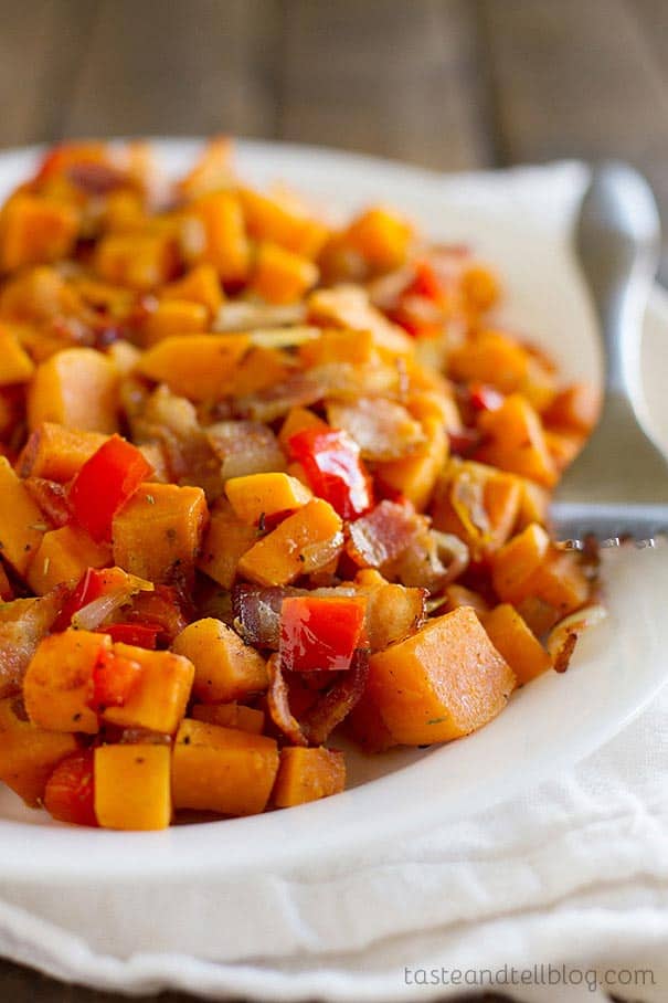 Sweet Potato Hash Taste and Tell