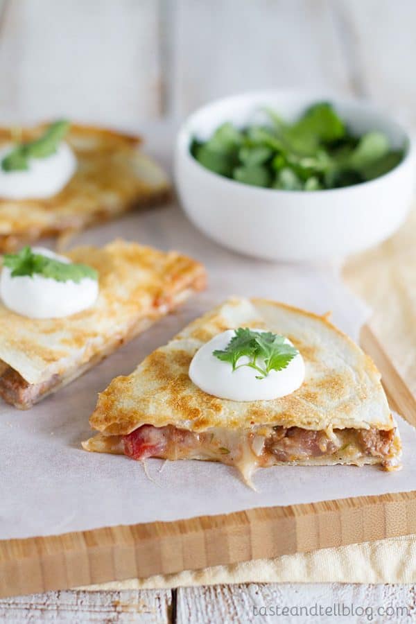 Chipotle Beef Quesadilla Recipe Taste and Tell