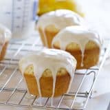 Filled with lots of lemon flavor, these Glazed Lemon Cakes are sweet and tart and a perfect Spring dessert!