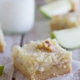 Apple Crumb Bars