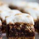 Coconut Toffee Rocky Road Brownies