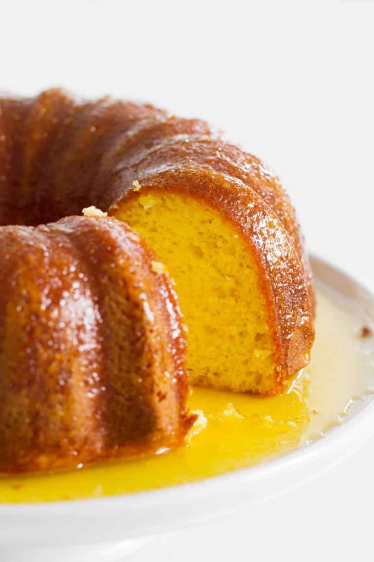 Orange Glazed Bundt Cake - Taste and Tell