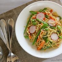 Soba Salad with Soy-Wasabi Vinaigrette