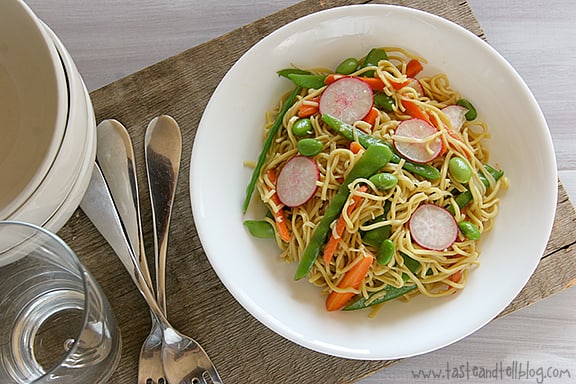 Soba Salad with Soy-Wasabi Vinaigrette