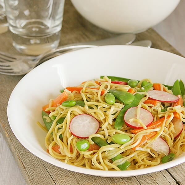 Soba Salad with Soy-Wasabi Vinaigrette